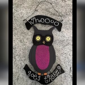 COPY 🇺🇦 Rustic Owl Hanging Decor Very Rare New Without Tag